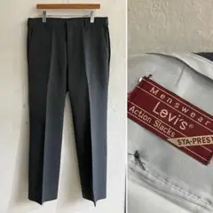 USA Levi's アクションスラックス グレー 35相当