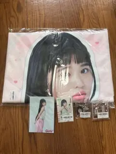 Girls2 bis夏号 RAFFLEラッフルくじ　原田都愛　セット