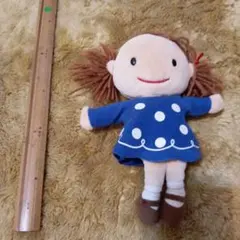 Petit Coeur 水玉模様 人形 約30cm