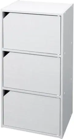 アイリス カラーボックス オフホワイト モジュールボックス MDB-3D
