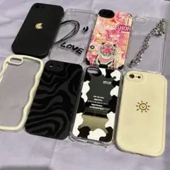 iPhone SEケースセット 8種類