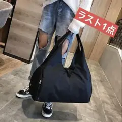 大容量　ボストンバッグ　ショルダー　ブラック　ジム　旅行　スポーツバッグ