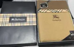 FSC1001560 Burberrys バーバリー　純毛毛布　ウール100%