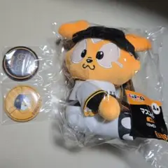エニマイくじ ジャイアンツ ジャビット マスコット 缶バッジ
