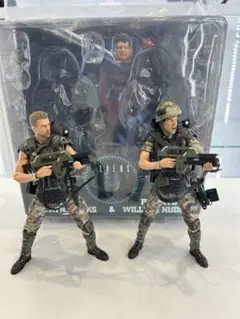 未開封 ヒックス エイリアン2 7インチ アクションフィギュア NECA エイリアン2 ドウェイン・ヒックス 7インチ | サウナ