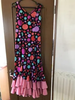 HERMOSA フラメンコ スカート ポルカドット