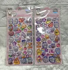 ちいかわ ボンボンドロップシール ウォーターシール ぷくぷく 2枚セット