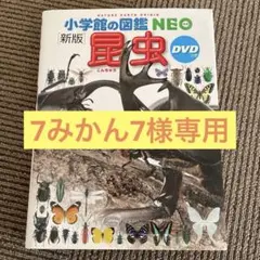 7みかん7様。小学館の図鑑　昆虫(DVD付き)