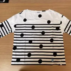 ORCIVAL ストライプ・ドット Tシャツ サイズ1
