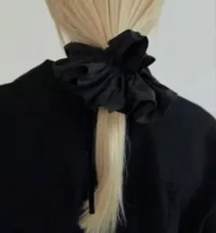 anuke Velour Ribbon Chouchou