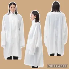 MAISON MARGIELA★ナイロン オーバー コート ホワイS マルジェラ