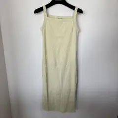 flore flore may ワンピース　バター　イエロー