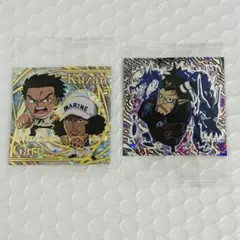 ワンピース ウエハース マゼラン ガープ クザン 青キジ インペルダウン シール