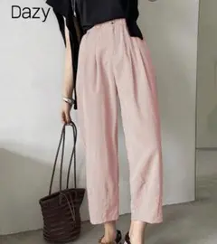 shein DAZY リラックスサマーパンツ　Sサイズ ピンク
