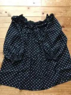 シフォン生地トップス