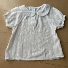 キッズ服　レース　襟付きシャツ juo