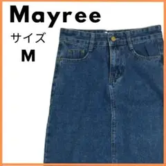 美品USED　Mayree　 デニムロングスカート 　サイズM