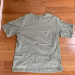 UNIQLO オリーブグリーン Tシャツ Lサイズ