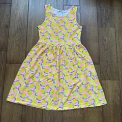 H&M レモン柄 ノースリーブワンピース 150
