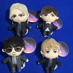 新品！L'Arc〜en〜Ciel メンバーマスコットぬいぐるみ全4種コンプリート