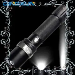 新品*USBケーブル付き*懐中電灯*led*充電式*強力*防水*アウトドア