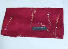 【新品】未使用　BURBERRY　 花柄ハンカチ
