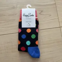 HappySocks ドット柄キッズ靴下 7-9Y 19.5cm-21.5cm
