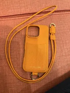 メゾンドサブレ　iPhone16pro用ケース オレンジ