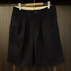 Acne Studios アクネストゥディオス ネイビーワイドショーツ48