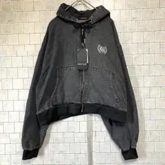 CHIP CLIP ブラック パーカー Mサイズ　シンプル 人気カラー