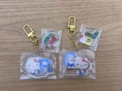 はらぺこあおむし ハローキティ ツインアクリルキーホルダー