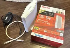 バッファロー　無線LANルーター　WSR-1500ax2s-WH