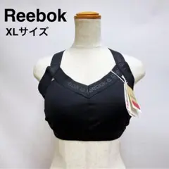 【新品タグ付】Reebok リーボック スポーツブラ ブラック OT　XL相当