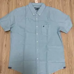（訳あり）Aeropostale メンズ 水色 半袖シャツ XL