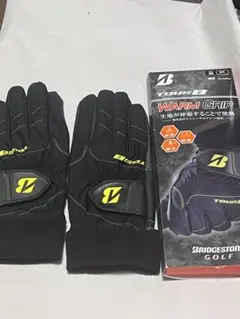 BRIDGESTONE TOUR B ウィンターグローブ M 黒/黄色