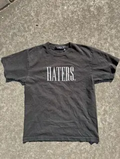 japanese label "haters" tee フェード