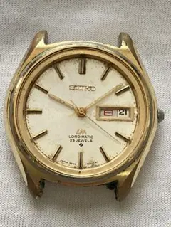 SEIKO LORD MATIC 23 JEWELS 自動巻き　ジャンク部品取り