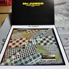 【新品】Mr.JUNKO（ミスタージュンコ） メンズハンカチ 2枚組（箱入り）