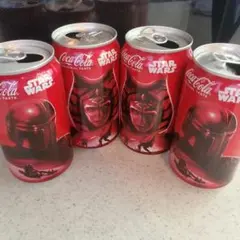 コカ・コーラ　スターウォーズ 空き缶 4缶セット