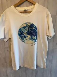 地球グラフィック Tシャツ Mサイズ