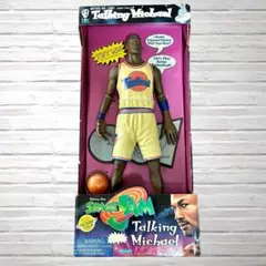 マイケル・ジョーダン   トーキング  フィギュア  1996年【大きいサイズ】 Michael Jordan Space Jam Warner Bros.1996 Talking Michael in