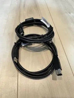 USB A to Bケーブル 2本セット 約1.5メートル
