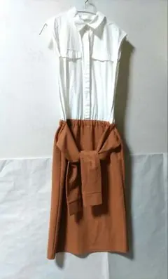 SENSE OF PLACE ノースリーブシャツ ワンピース SIZE FREE