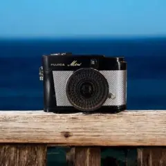 #FUJICA Mini フィルムカメラ ケース付き フジカミニP-2 売り切れ FUJIFILM FUJICA MINI（中古 フィルムカメラ 35mm