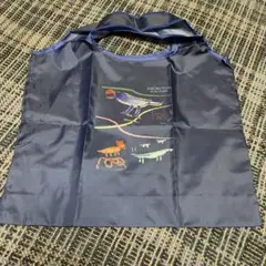 【新品未使用】エコバッグ　美品　紺色