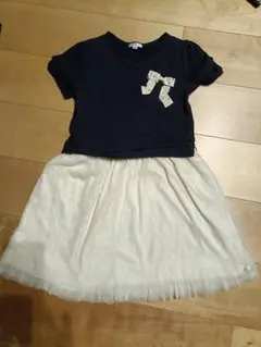 a.v.v チュール ワンピース 140