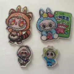 アクリルパーツ　ラブブ
