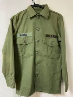 U.S ARMY シャツ　カーキ　古着　ユーティリティシャツ