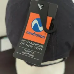 newhattatn capネイビーブルー