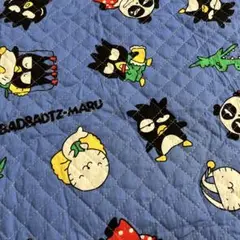 バッドばつ丸　サンリオ　キルティング　キルト生地　1996年製　平成レトロ